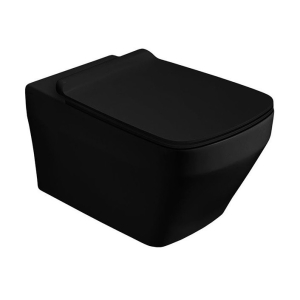 Унитаз подвеснойSimas BadenBaden чёрный матовый BB18nero matt