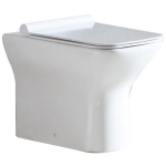  Унитаз приставной безободковый Belbagno Romano BB248CBR (крышка дополнительно)