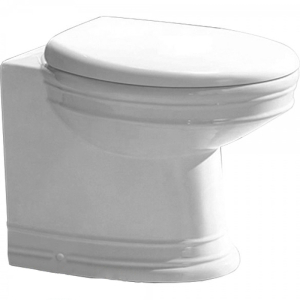 Унитаз приставной Ceramalux Lux Classic 2474 белый, с сиденьем микролифт Унитаз приставной Ceramalux Lux Classic 2474 белый, с сиденьем микролифт