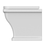 Унитаз приставной Scarabeo Butterfly 4008 белый  (крышка дополнительно)