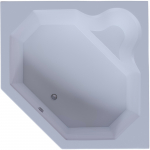 Ванна 148x148 Aquatek Лира LIR150-0000011 белая