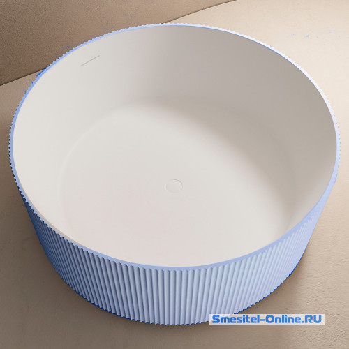 Фото Ванна 150х150 Abber Stein AS9679Blau голубая