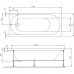 Ванна 170х70 AM.PM X-Joy W94A-170-070W-A1 белая 