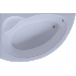 Ванна 170x100 Aquatek Аякс 2 L AYK170-0000085 белая (с фронтальной панелью, вклеенный каркас)