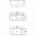 Ванна 170x78 Allen Brau Infinity 2 2.21002.21 белый матовый 