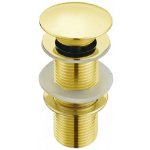 Донный клапан Ceramalux RD012 золото