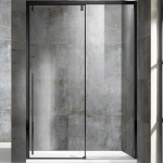 Душевая дверь 150 Vincea Lugano VDS-1L150CLB-1 черный