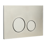 Кнопка смыва Boheme 649-NB никель браш