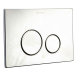 Кнопка смыва Boheme 649-SGM оружейная сталь глянцевая