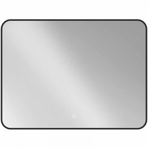 Зеркало 120х80 Vincea VLM-3VC120B черное, c сенсорным выключателем и диммером 