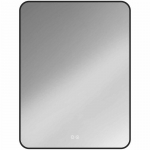 Зеркало 50х70 Vincea VLM-3VC500B-2 черное, c сенсорным выключателем и диммером, антизапотевание 