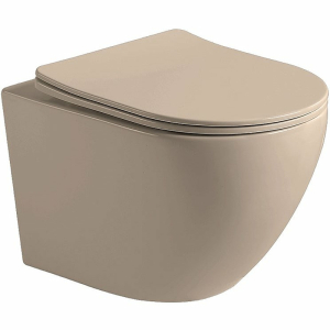 Унитаз Vincea Globo VT1-14SMC капучино матовый, с сиденьем микролифт