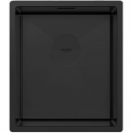 Кухонная мойка 38х44 Paulmark Next Uni PM213844-MBN черная матовая