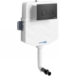 Бачок с черной клавишей Wasserkraft Aller 10TLT.031.ME.MB04  