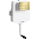 Бачок  золотой клавишей Wasserkraft Aller 10TLT.031.ME.MG04  