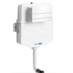 Бачок с клавишей белой Wasserkraft Aller 10TLT.031.ME.WH04 