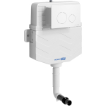 Бачок с белой клавишей  Wasserkraft Aller 10TLT.031.ME.WM02  