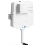 Бачок с белой клавишей Wasserkraft Aller 10TLT.031.ME.WM04 