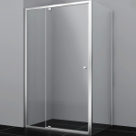 Душевой уголок 110х80 Wasserkraft Aula 11P14 хром