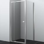 Душевой уголок 100х90 Wasserkraft Aula 11P22 хром