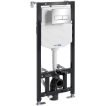 Инсталляция для унитаза Wasserkraft Aller 10TLT.010.ME.CH03 с клавишей смыва (хром)