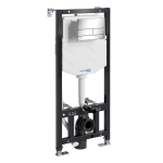Инсталляция для унитаза Wasserkraft Aller 10TLT.010.ME.CH04 с клавишей смыва (хром)