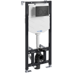 Инсталляция для унитаза Wasserkraft Aller 10TLT.010.ME.MB02 с клавишей смыва (черный матовый)