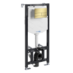 Инсталляция для унитаза Wasserkraft Aller 10TLT.010.ME.MG04 с клавишей смыва (золото матовое)