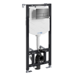 Инсталляция для унитаза Wasserkraft Aller 10TLT.010.ME.PB04 с клавишей смыва (черный глянец)
