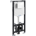 Инсталляция для унитаза Wasserkraft Aller 10TLT.010.ME.WH03 с клавишей смыва (белая)