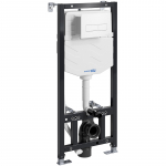Инсталляция для унитаза Wasserkraft Aller 10TLT.010.ME.WM03 с клавишей смыва (белая матовая)