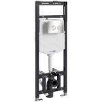 Инсталляция для унитаза Wasserkraft Alme 15TLT.010.ME.BN01 с клавишей смыва (никель)