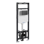 Инсталляция для унитаза Wasserkraft Alme 15TLT.010.ME.MB02 с клавишей смыва (черный матовый)