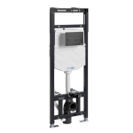 Инсталляция с черной клавишей  Wasserkraft Alme 15TLT.010.ME.MB03  