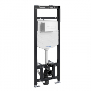 Инсталляция для унитаза Wasserkraft Alme 15TLT.010.ME.WH03 с клавишей смыва (белая)