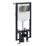 Инсталляция для унитаза Wasserkraft Vils 56TLT.010.ME.PB02 с клавишей смыва (черная глянцевая)