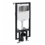 Инсталляция для унитаза Wasserkraft Vils 56TLT.010.ME.PB03 с клавишей смыва (черная глянцевая)