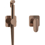 Гигиенический душ со смесителем Wasserkraft Asphe A7751.290.292.335 розовое золото