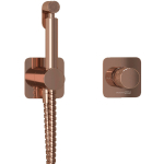 Гигиенический душ со смесителем Wasserkraft Paar A8851.290.292.335 розовое золото