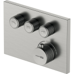 Смеситель для ванны и душа Wasserkraft Wern 4258 Thermo никель