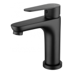 Смеситель для раковины Wonzon&Woghand Alfa WW-A40202-MB черный матовый 