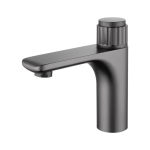 Смеситель для раковины Wonzon&Woghand Click WW-A40412-BGG темный графит