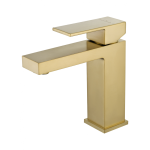 Смеситель для раковины Wonzon&Woghand Cube WW-88139016-BG брашированное золото