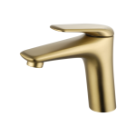 Смеситель для раковины Wonzon&Woghand Elbe WW-A41222-BG брашированное золото 