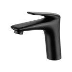 Смеситель для раковины Wonzon&Woghand Elbe WW-A41222-MB черный матовый 