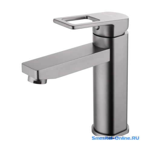 Фото Смеситель для раковины Wonzon&Woghand Frame WW-88139010-BGM темный графит