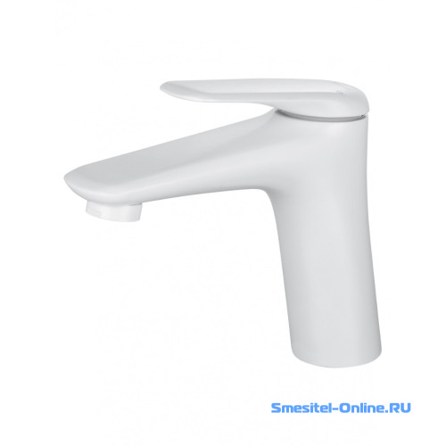 Фото Смеситель для раковины Wonzon&Woghand WW-A41222-MW белый матовый