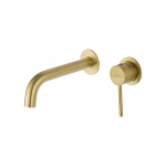 Смеситель для раковины Wonzon&Woghand Stick WW-88869017- BG брашированное золото  