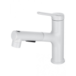 Смеситель для раковины Wonzon&Woghand WW-A40862-MW белый матовый 