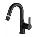 Смеситель для раковины Wonzon&Woghand WW-FE01L212-MB черный матовый 